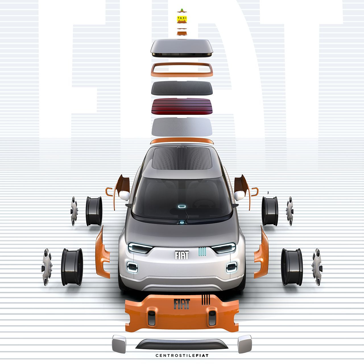 Fiat Concept Centoventi: la risposta “democratica” alla mobilità elettrica
